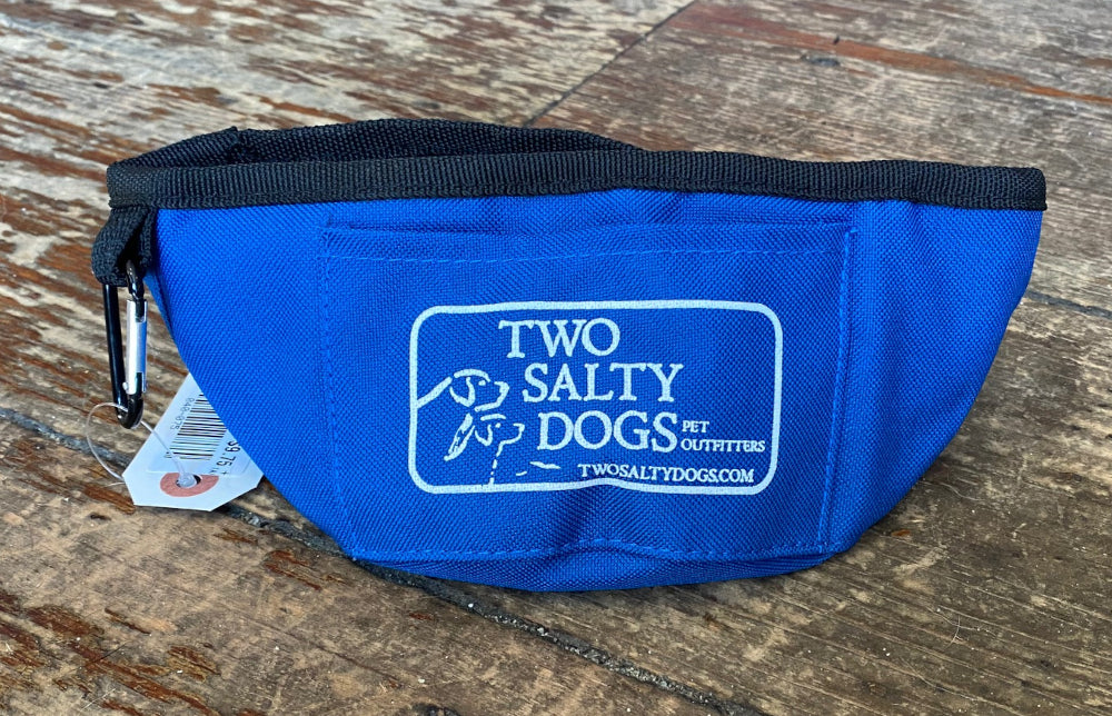 36oz Two Salty Dogs Cloth Pet Travel Bowl