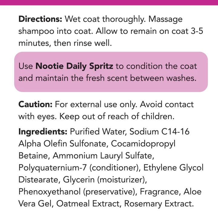Pet Shampoo - 16oz - Cherry Blossom Scent