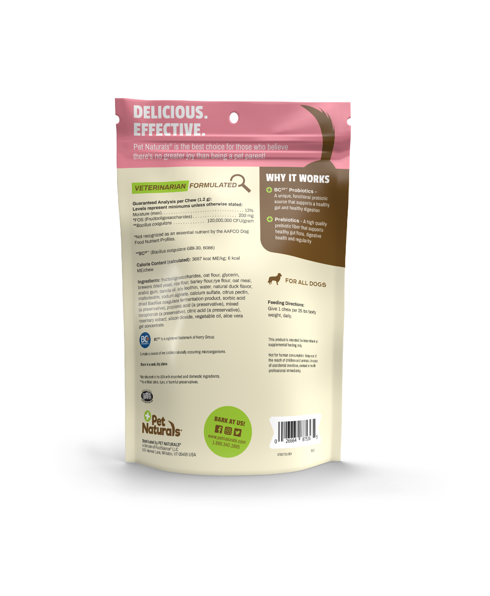 Daily Probiotic for Dogs - 60 Chews