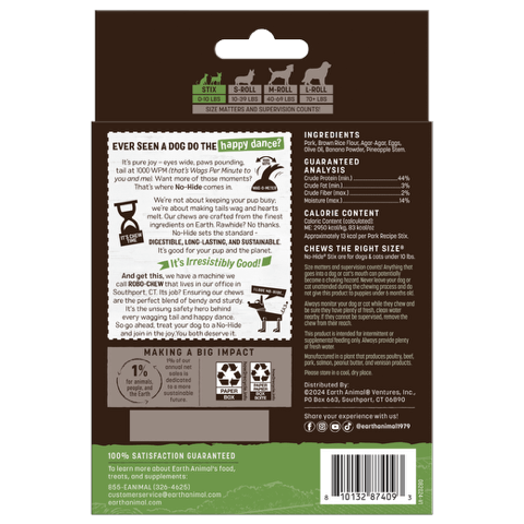 No Hide Stix - Pork - 10/Pk