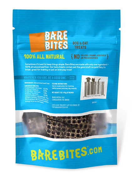 Bare Bites Dehydrated Beef Liver