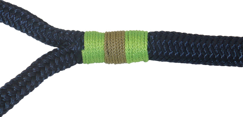 6ft Nautical Rope Dog Leash – Navy Blue