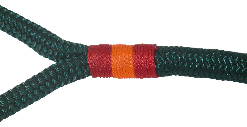 6ft Nautical Rope Dog Leash – Dark Green