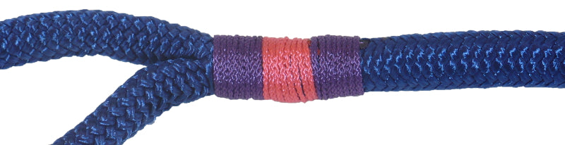 6ft Nautical Rope Dog Leash – Purple