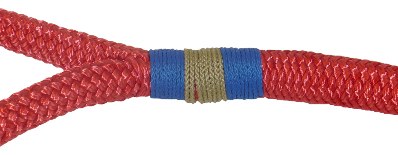 6ft Nautical Rope Dog Leash – Red