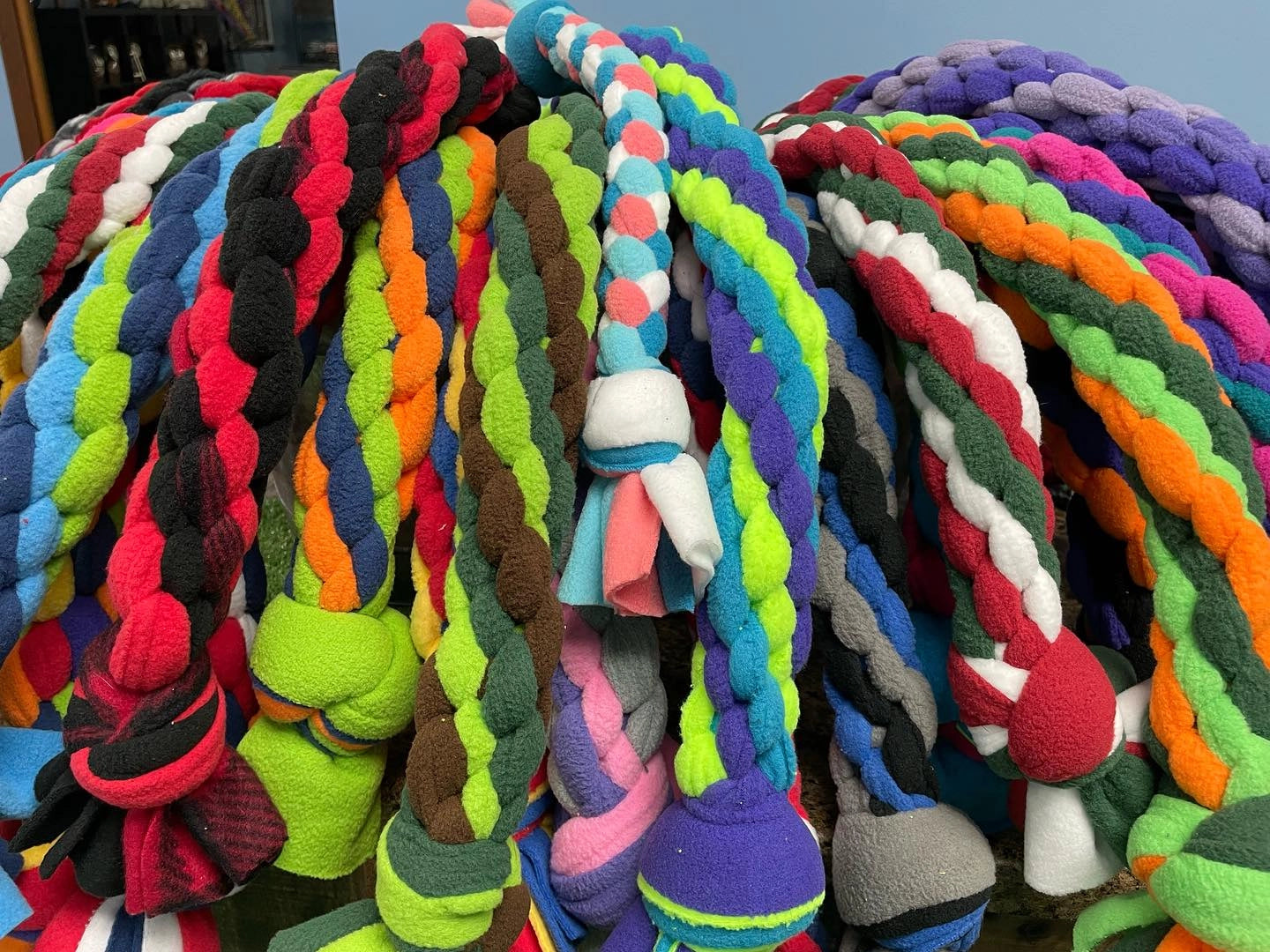 Dog Tug Toy - Fleece