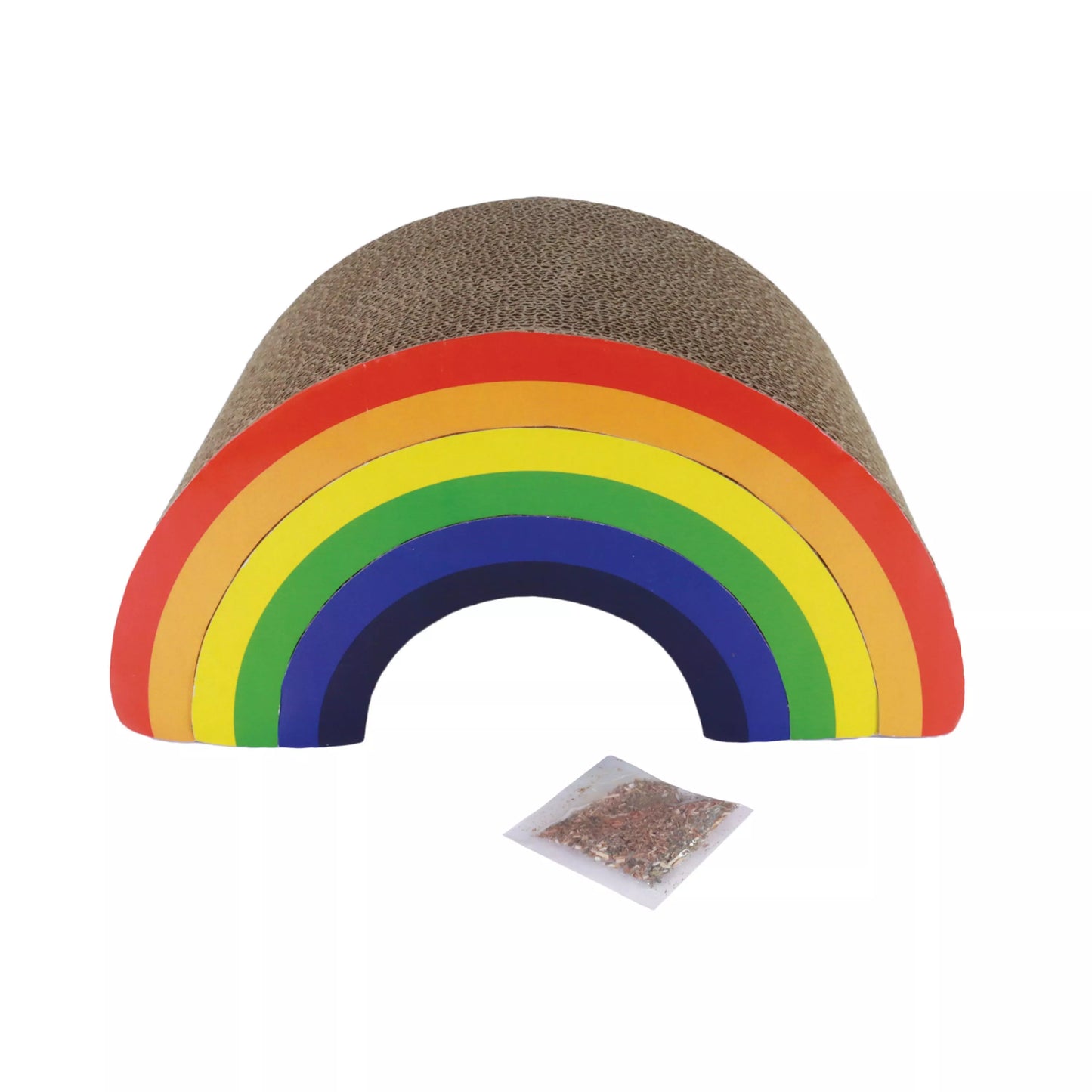 Expandable Cat Scratcher - Rainbow