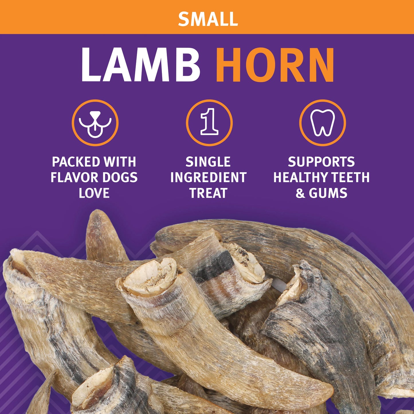 Lamb Horn w/ Marrow - Small - ea.