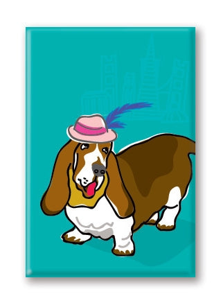 Magnet – Basset Hound (2 Magnets)