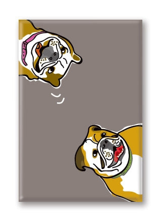 Magnet – English Bulldog (3 Magnets)