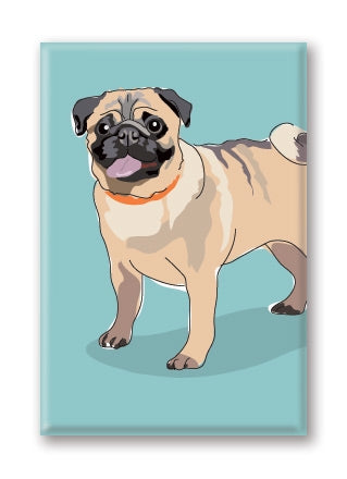 Magnet – Pug (5 Magnets)