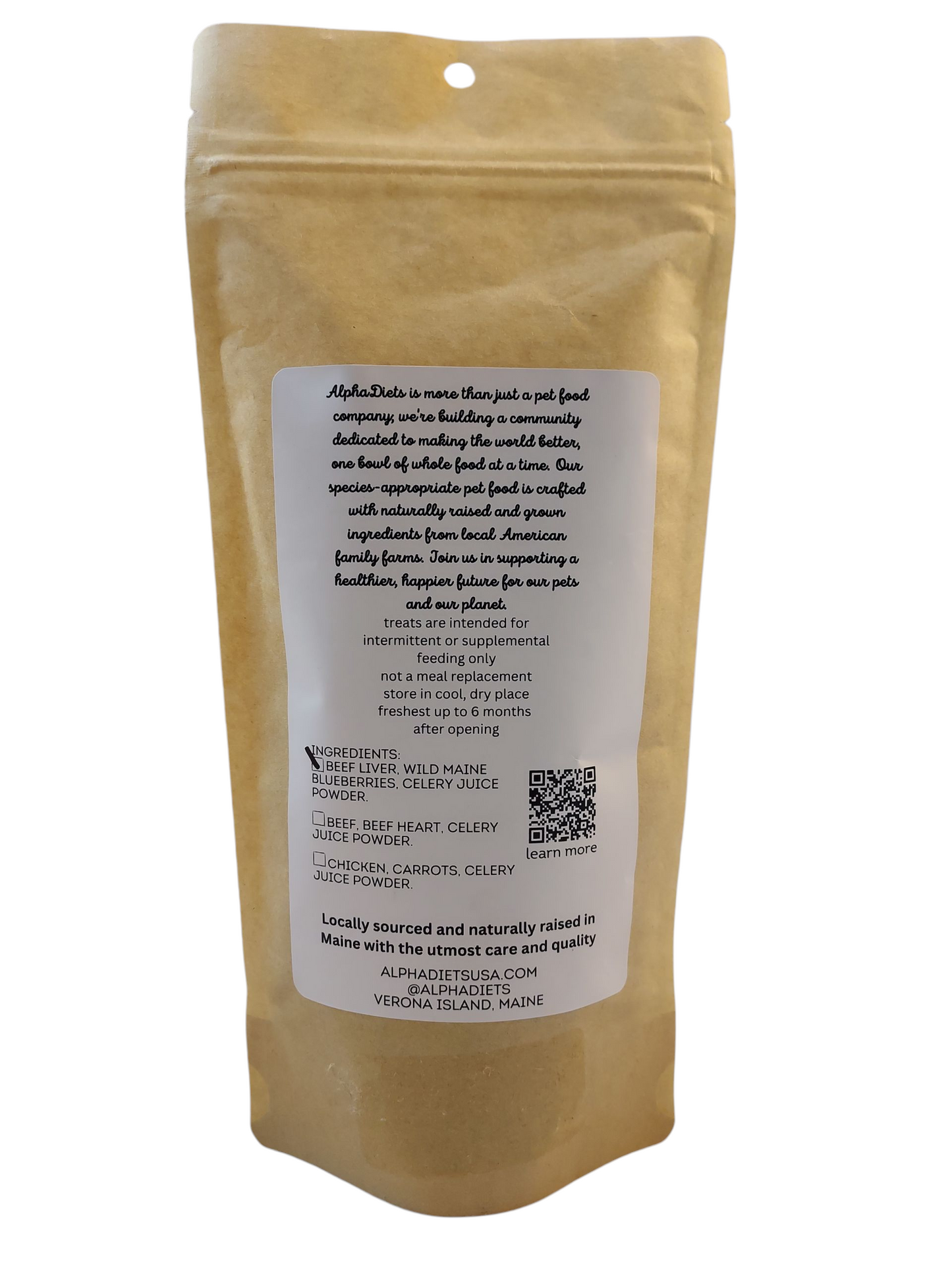 Beef Liver & Blueberry – 3oz