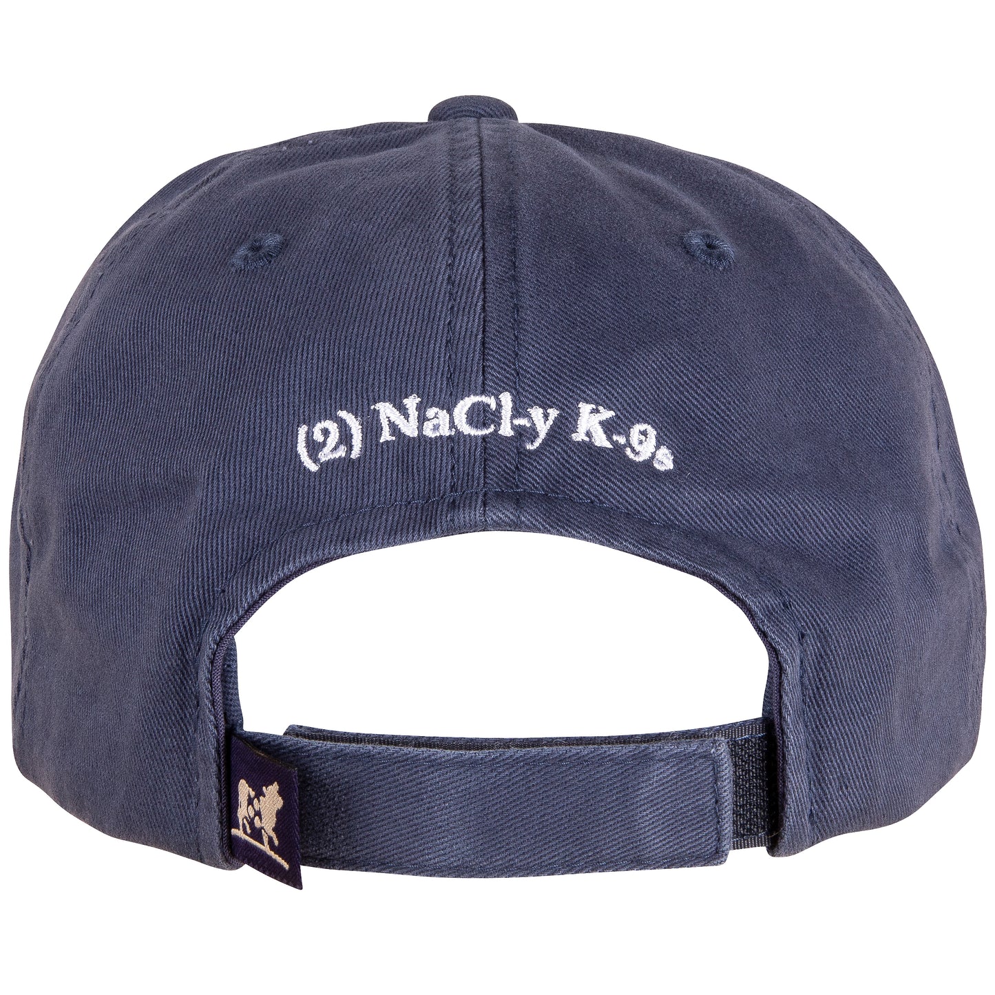 Blue Baseball Hat, Back, Nerd Style