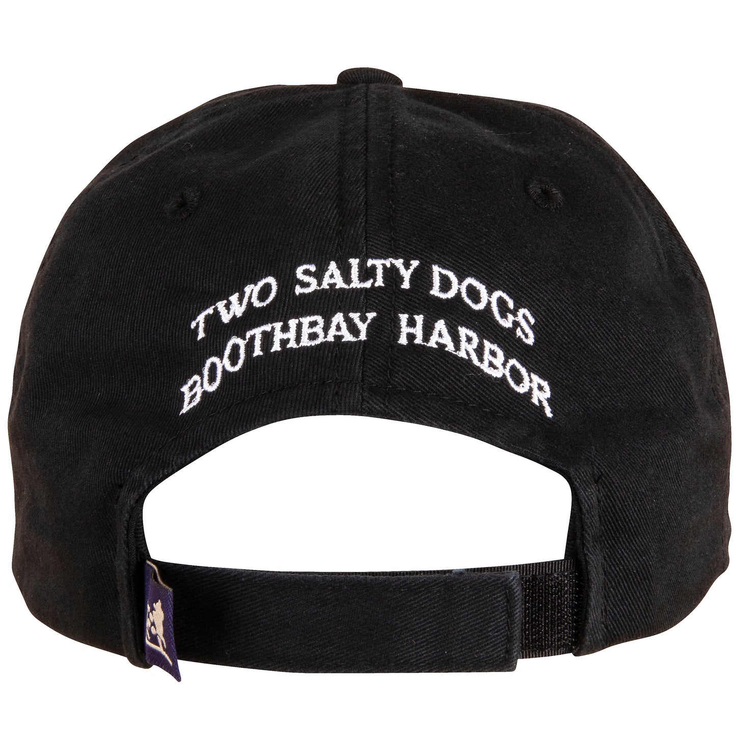 Black Baseball Hat, Back, Normal Style