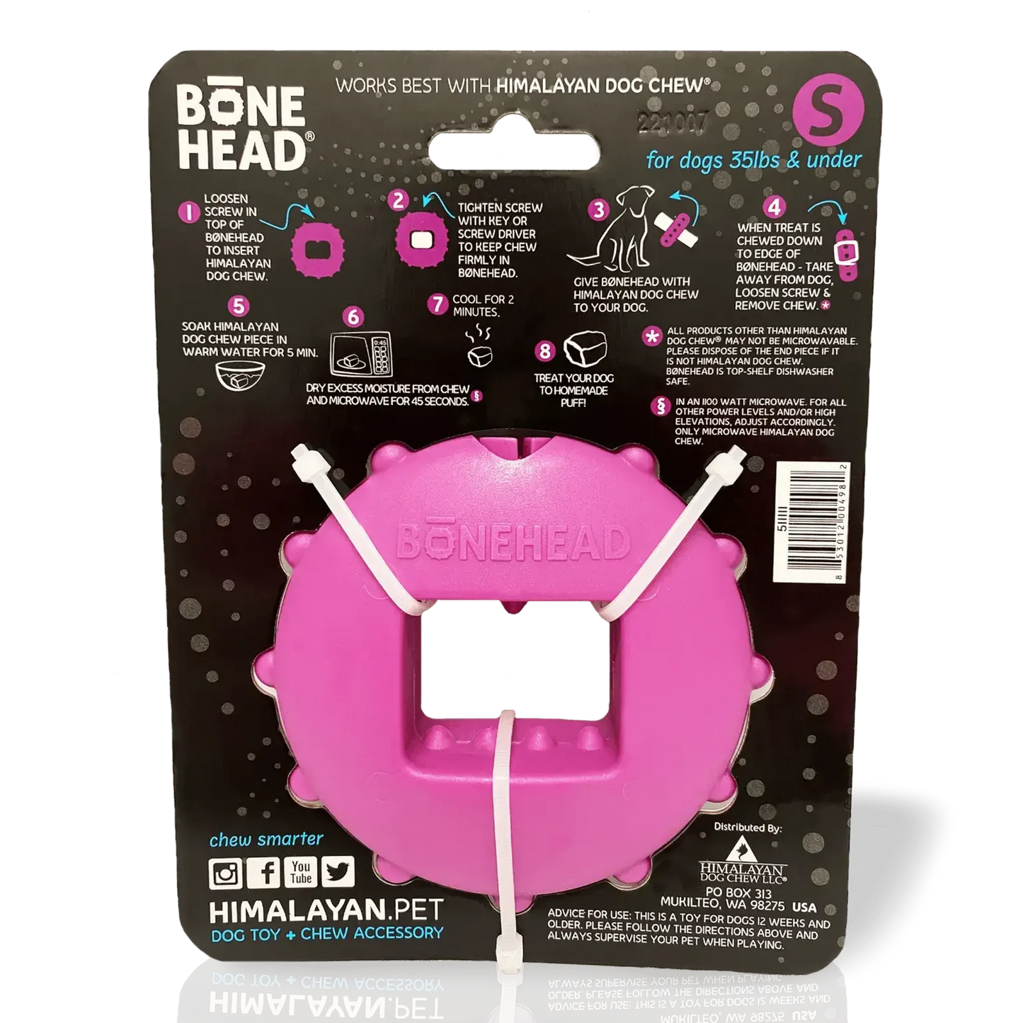 Dog Treat Toy - Bonehead