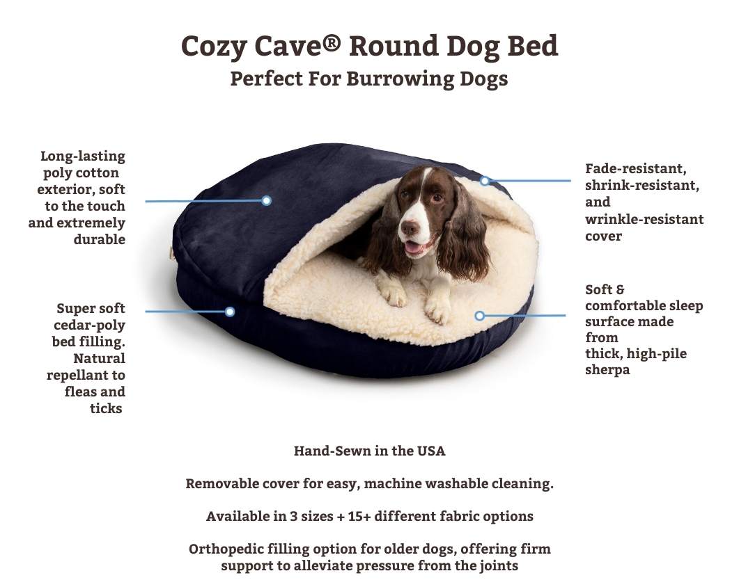 Cozy Cave Dog Bed