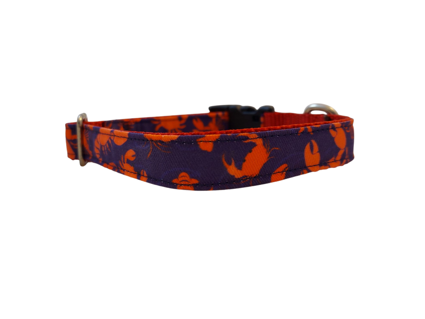 Ribbon Dog Collar – Crabby Lobster