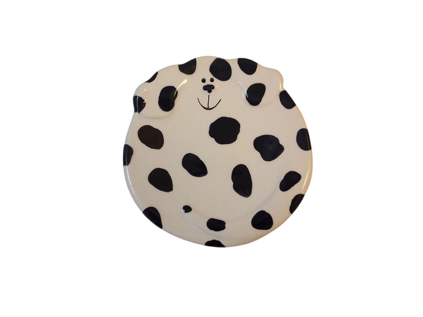 Dog Dish – SM – Spotted Dalmation