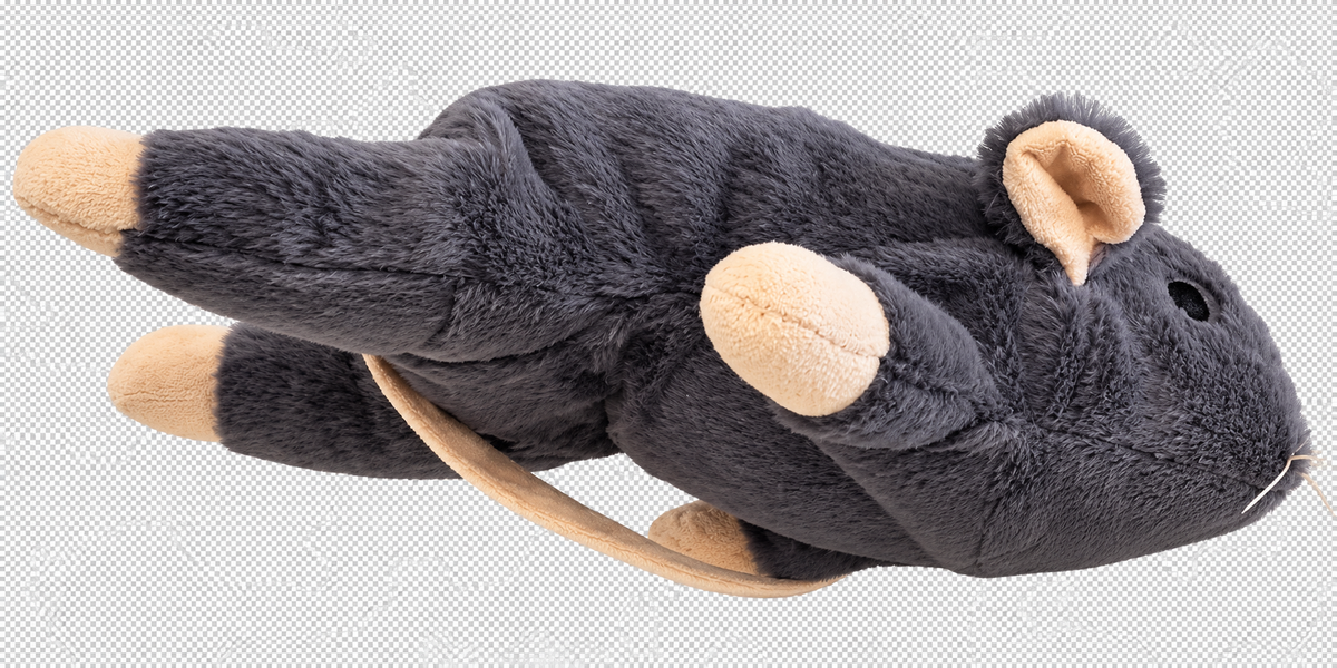 Cat Toy – Catnip - Crinkly - Super Mouse Sam - 3 Colors