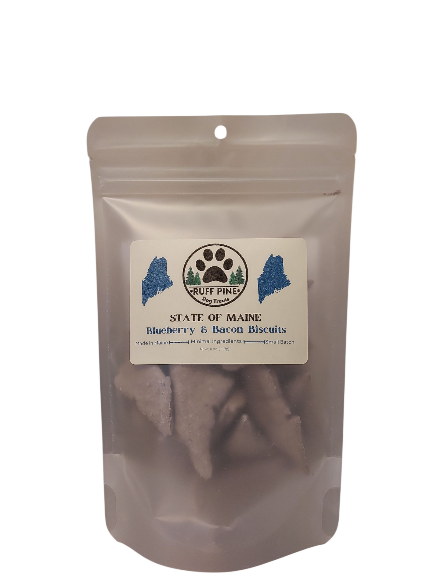 State o' Maine Shaped Blueberry & Bacon Biscuits - 4oz