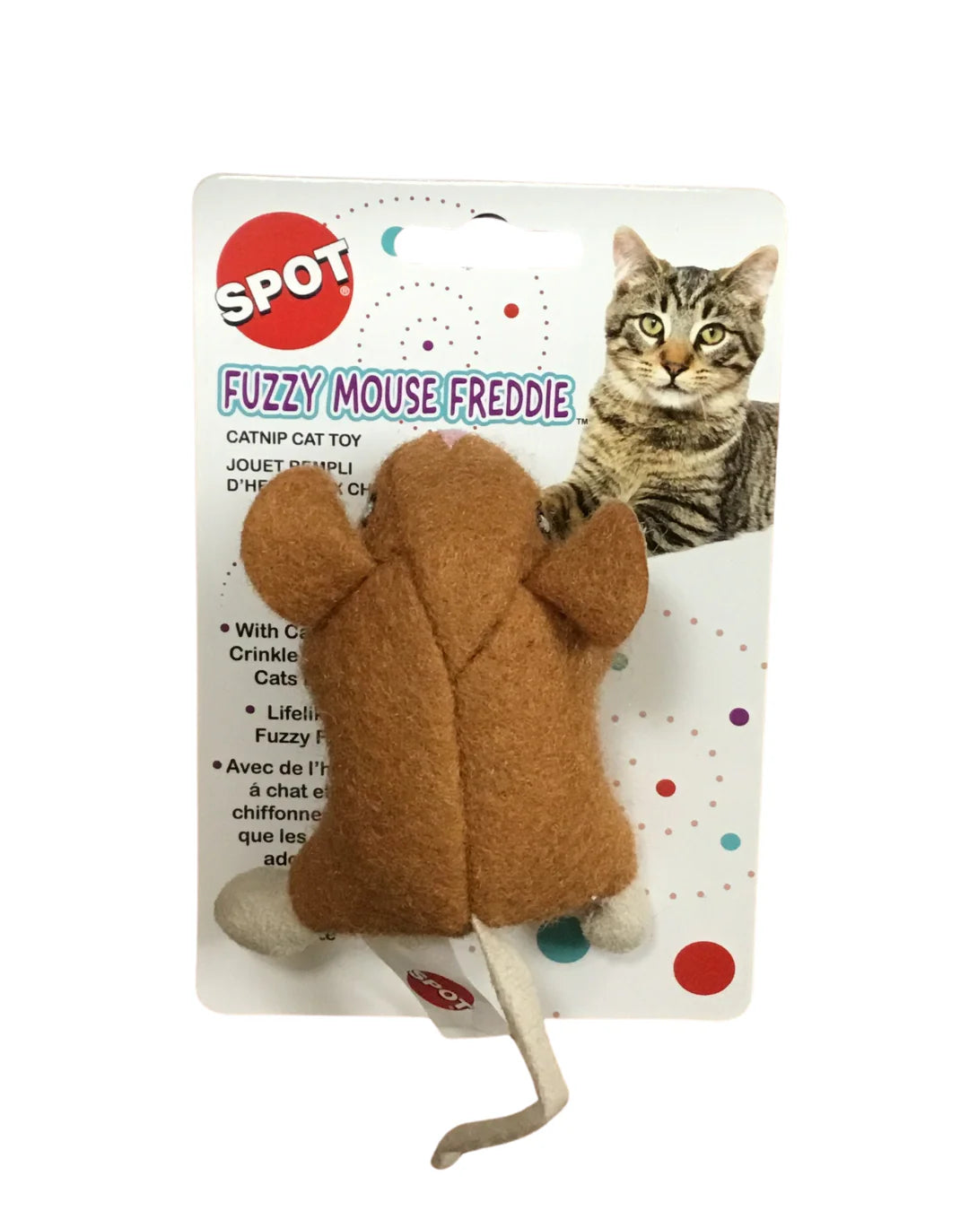 Cat Toy – Fuzzy Mouse Freddie