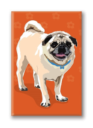 Magnet – Pug (5 Magnets)