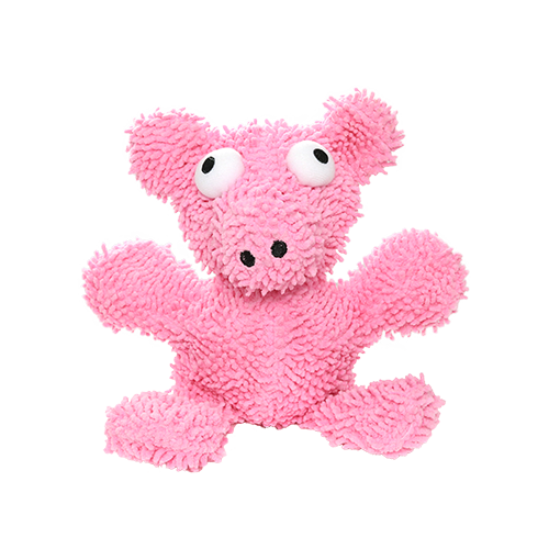 Stuffed Dog Toy - Microfiber Pig