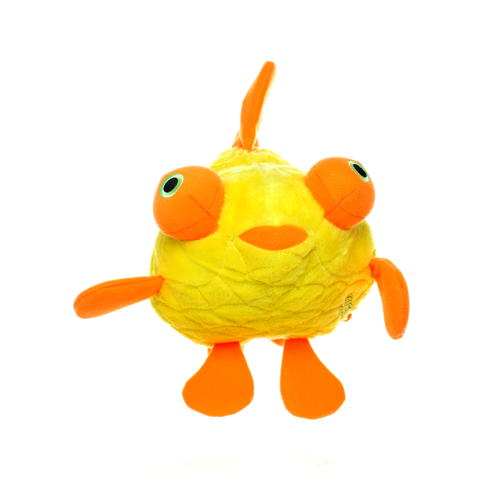 Stuffed Dog Toy - Gideon Goldfish