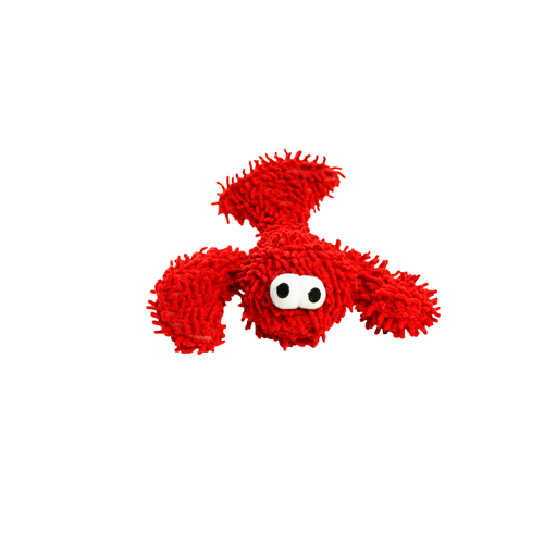 Stuffed Dog Toy - Microfiber Lobster