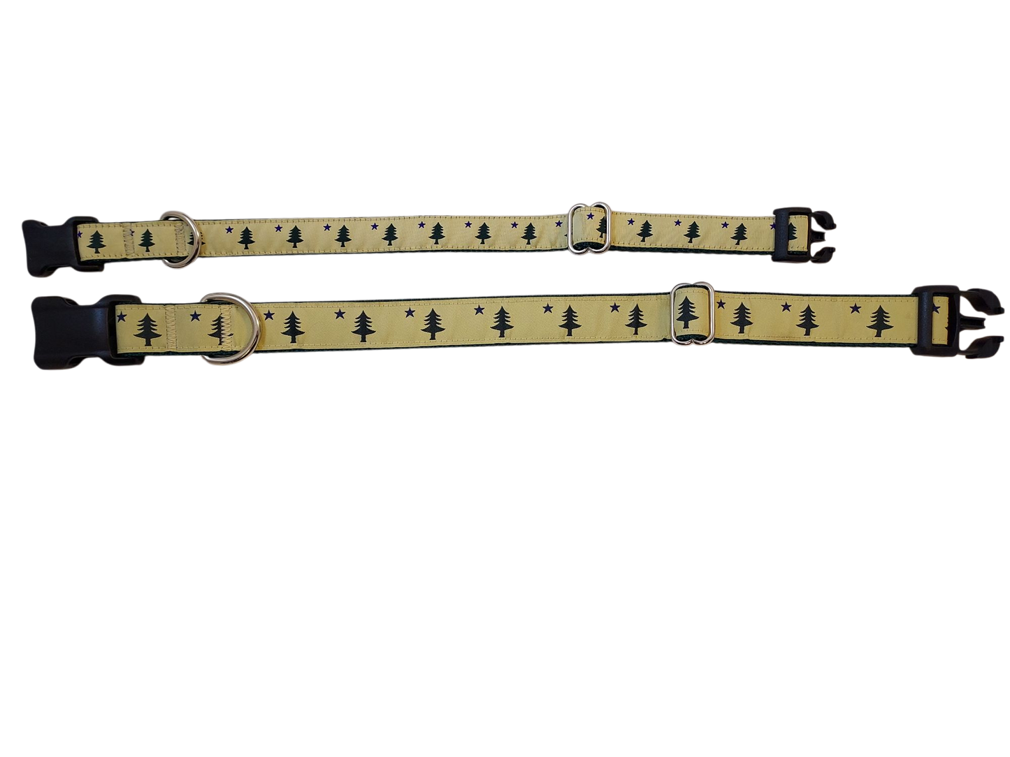 Ribbon Dog Collar – Original Maine Flag