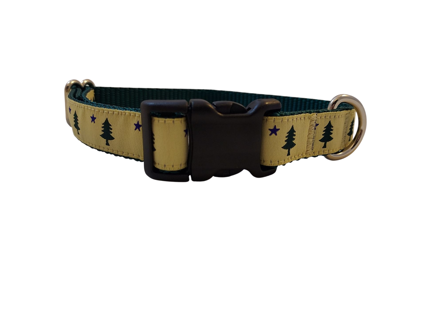 Ribbon Dog Collar – Original Maine Flag