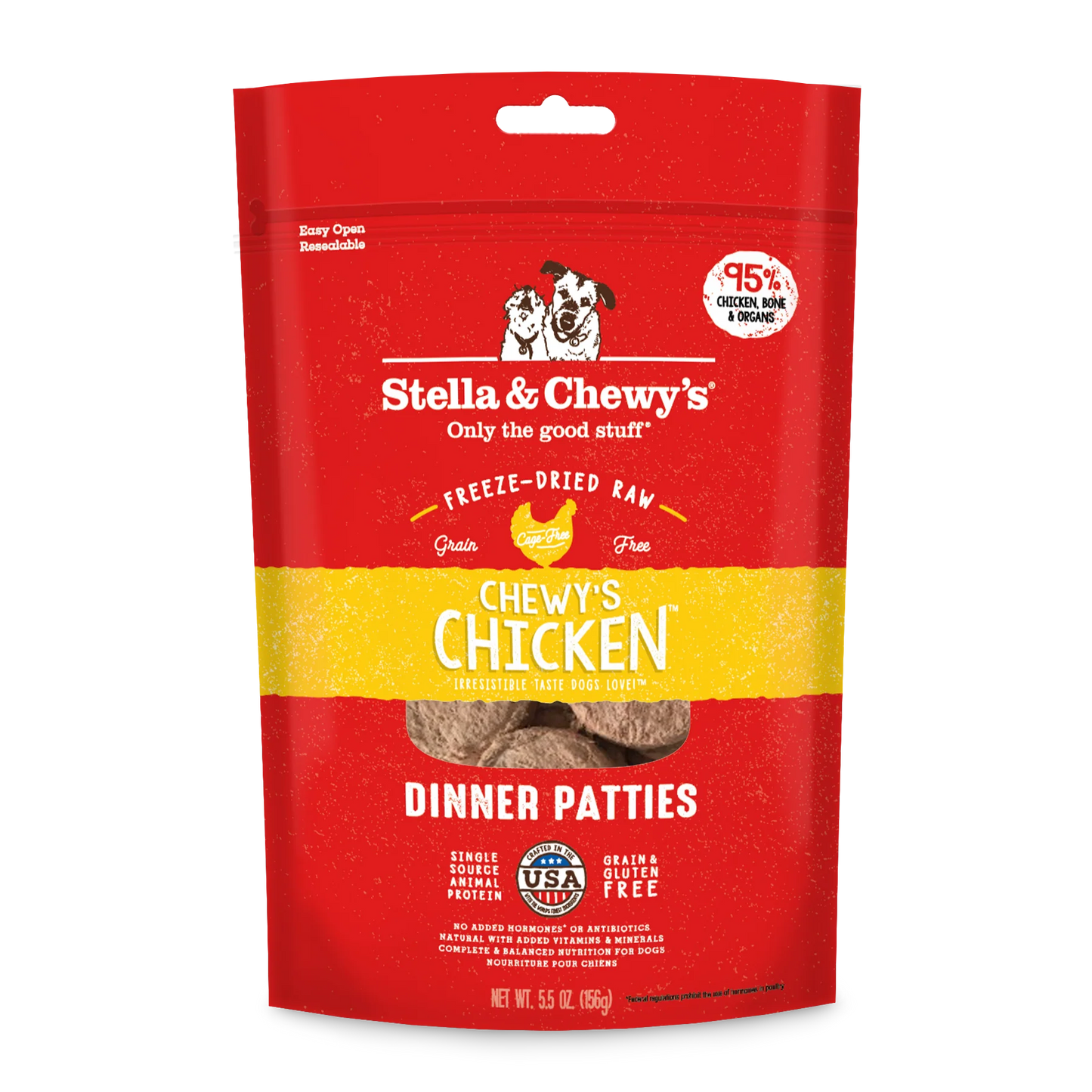 Stella & Cheweys Dehydrated Dog Food - Chicken Dinner