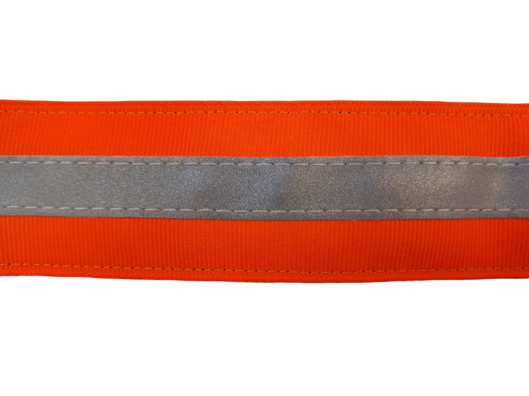 Blaze Orange Reflective Dog Collar