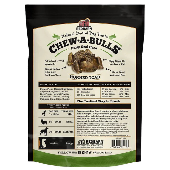 Chew-a-Bull Medium Toad - ea.