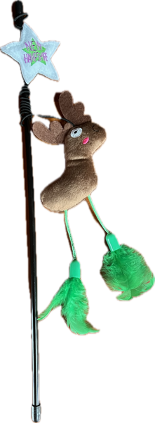 Cat Teaser Wand - Moose