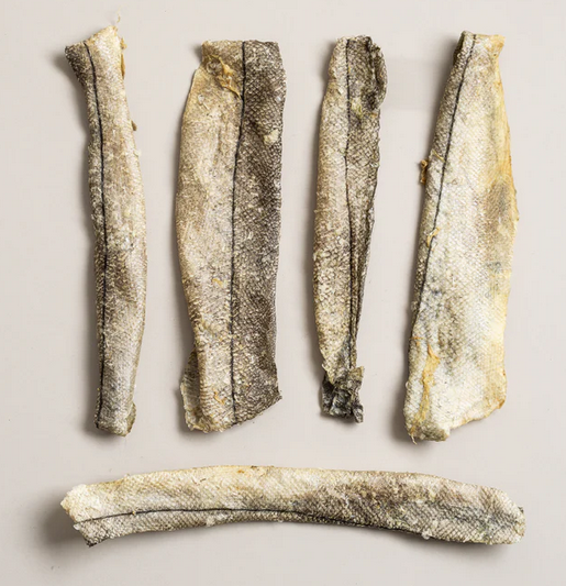 Crunchy Haddock Skins - 2oz Tube