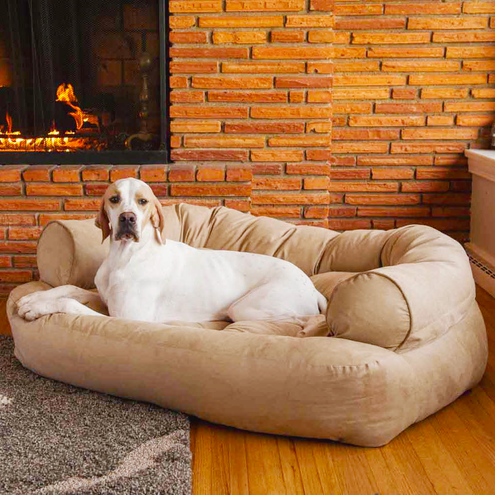 Overstuffed Dog Sofa Bed