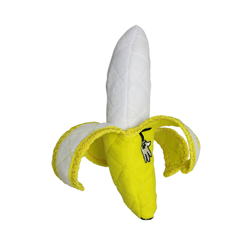 Stuffed Dog Toy - Banana