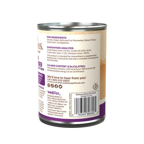 Wellness Dog Food Topper - 95% Chicken - 13.2oz