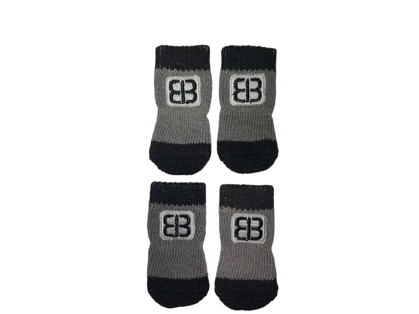 Dog Socks - X-Small - Black