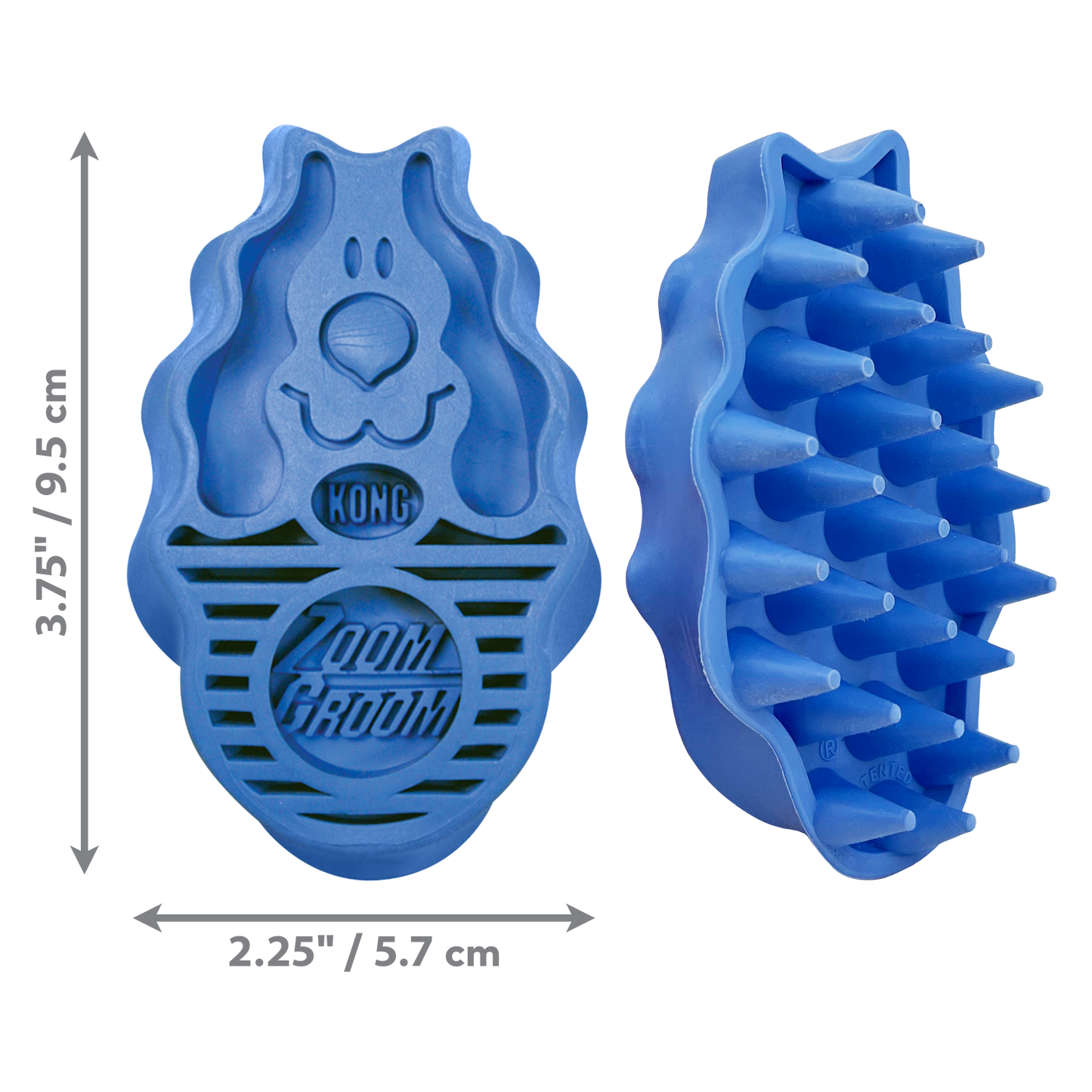 Zoom Groom Dog Curry Brush