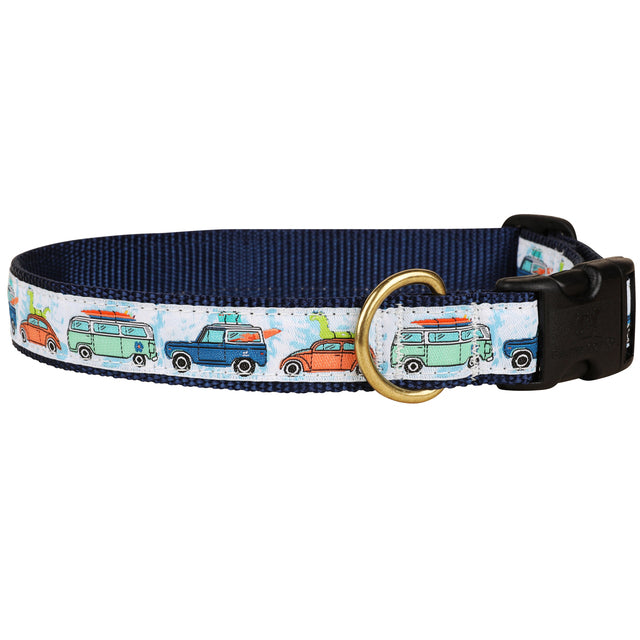 1” Ribbon Dog Collar – Beach Toys