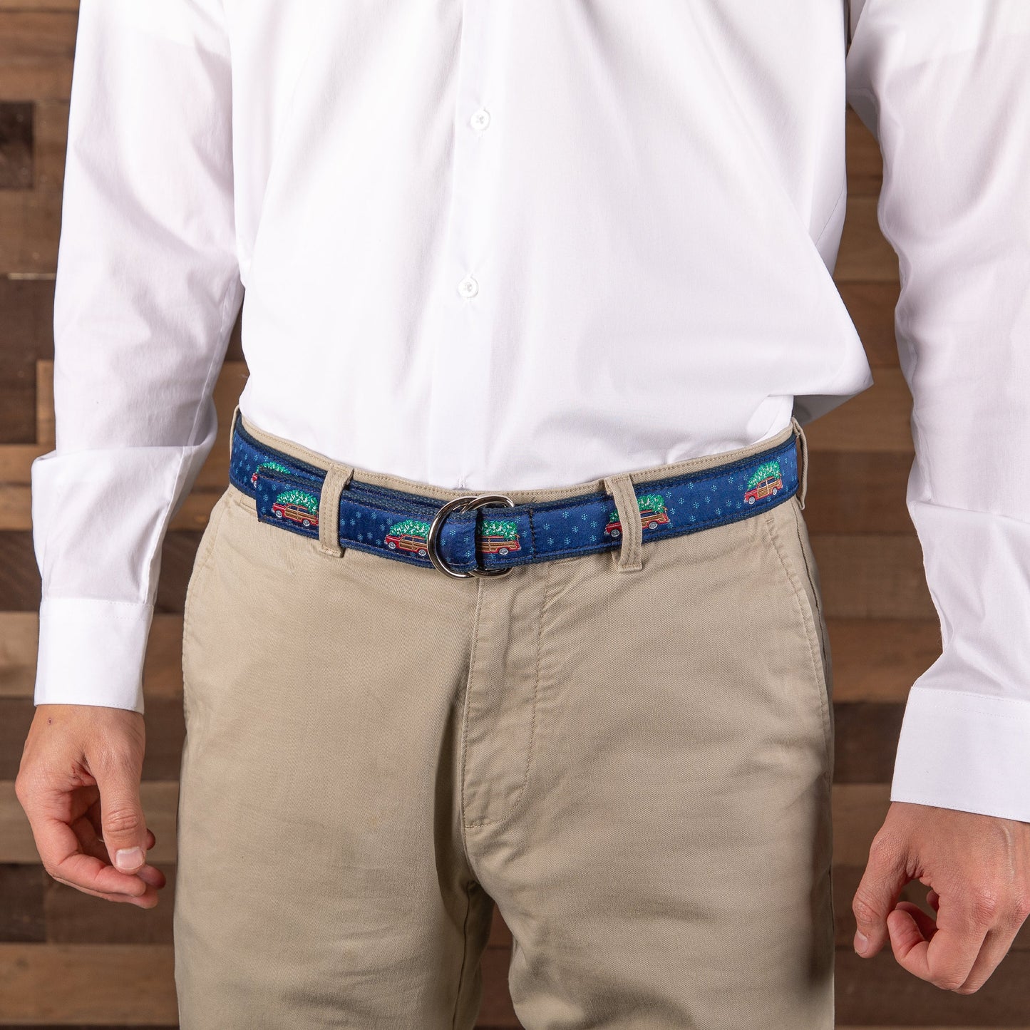 D-Ring Belt - Woodie and Tree