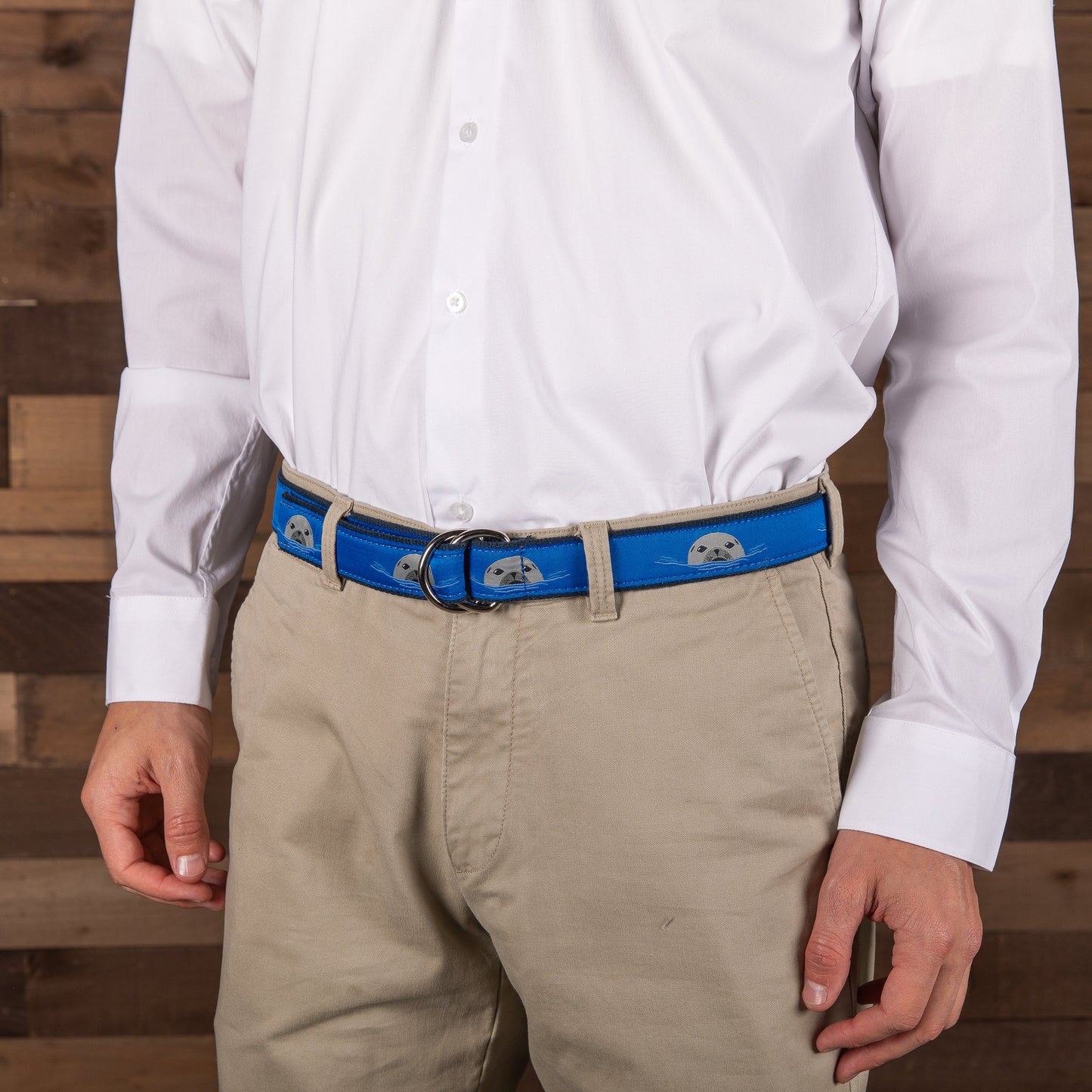 D-Ring Belt - Harbor Seals
