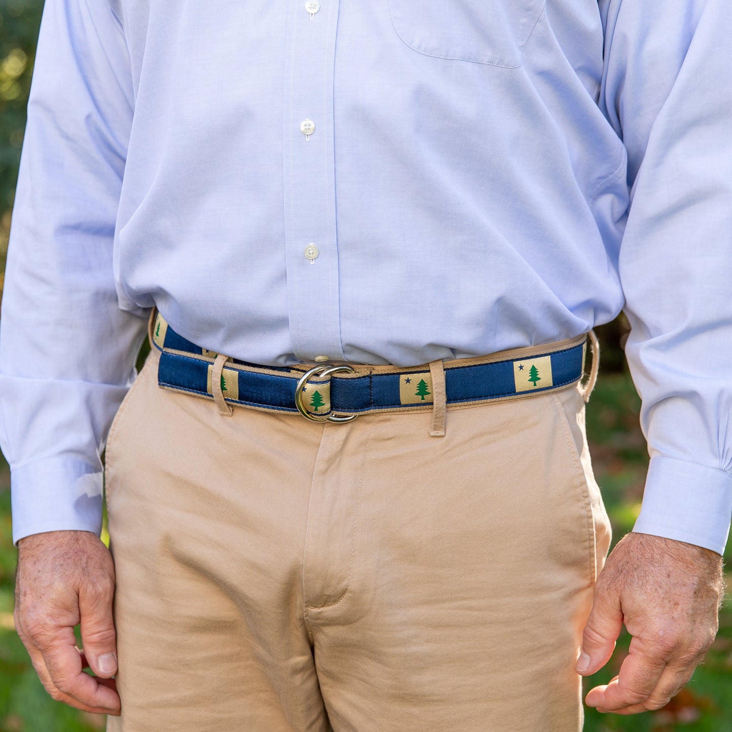 D-Ring Belt - 1820/1901 Original Maine Flag