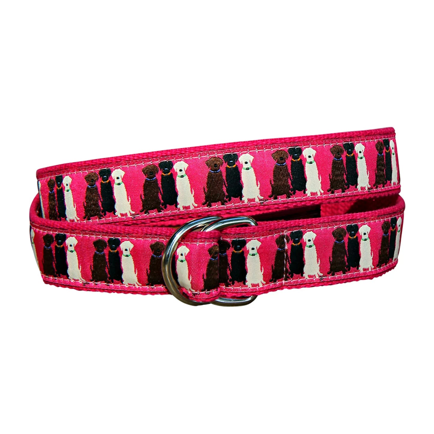 D-Ring Belt - Three Labs - Pink