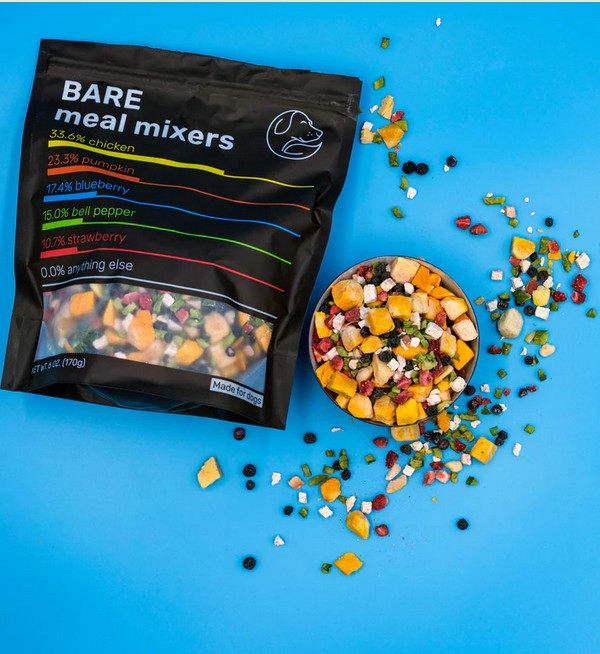 Bare Meal Mixers – Dog Food Topper – Chicken - 6oz
