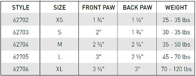 Ultimate Trail Dog Boots - Small