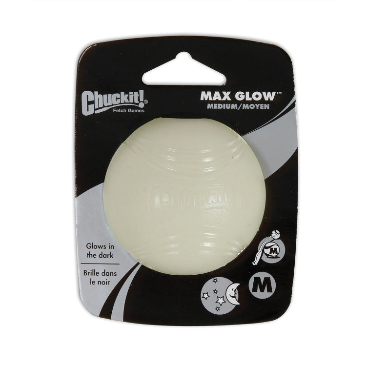 Dog Fetch Toy - Glow Ball - Medium