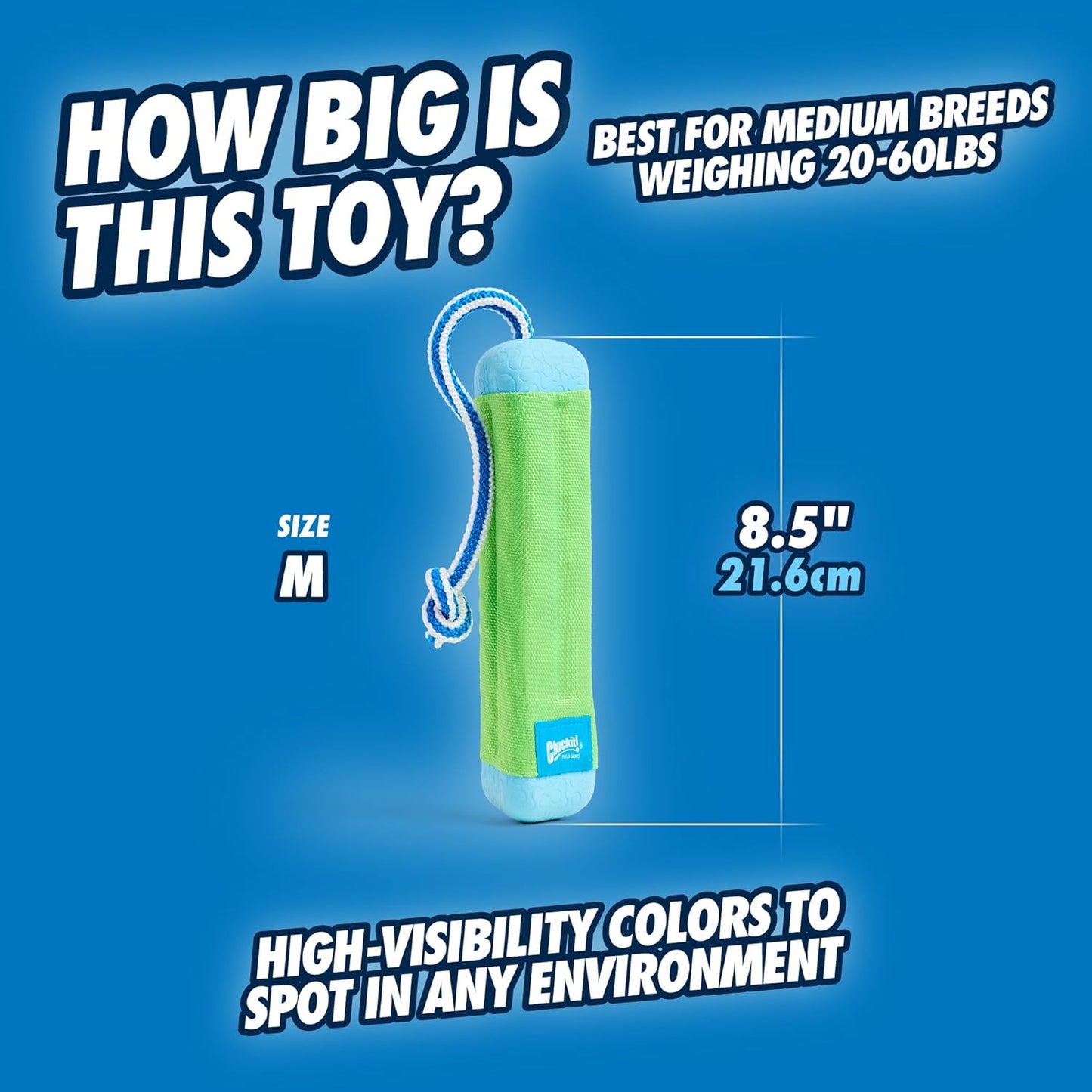 Dog Fetch Toy - Amphibious Bumper